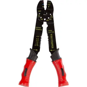 Conjunto de terminais isolados c/ alicate de cravar 1.5-6.0mm²