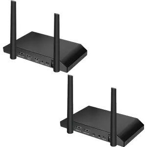 Kit Transmissor KVM (TX+RX) Wireless HDMI+USB 4K - até 150m