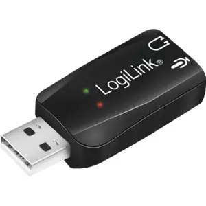 Placa de som 3D 5.1 USB2.0 (2x Jack 3.5mm Micro+Audio)