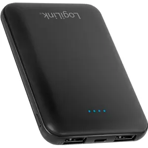Power Bank 5.000mAh 10W (USB-A + USB-C) - negro