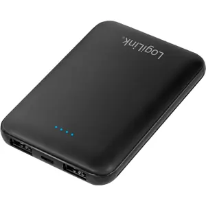 Power Bank 5.000mAh 10W (USB-A + USB-C) - preto