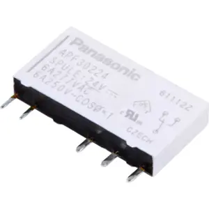 Relé 24VDC 6A SPDT (5 pinos)