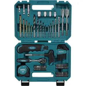 Conjunto de brocas, bits e ferramentas - 60 peças