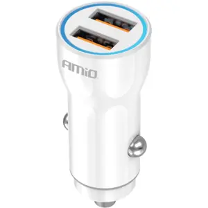 Carregador de Isqueiro (12..24VDC) 2x USB-A 10.5W 2.1A