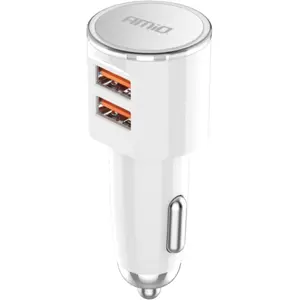 Carregador de Isqueiro (12..24VDC) 2x USB-A 17.5W 3.4A
