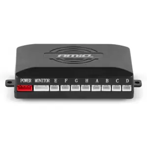 Sensores de estacionamento (8 sensores) compactos para automóvel [sonoro] - Ø16.5mm - Preto