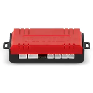Sensores de estacionamento compactos para automóvel [LCD + sonoro] - Ø16.5mm - Preto
