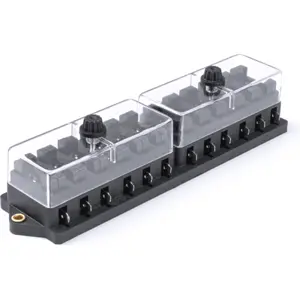 Caja portafusibles para 12x fusibles auto standard 19mm