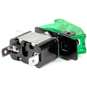 Interruptor de palanca ''Top Gun'' 2 posiciones estables ON-OFF 12/24V 20A - Verde