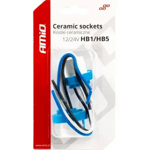Suporte cerâmico para lâmpadas automóvel HB1/HB5 9004/9007 [2 pcs.] - 150mm