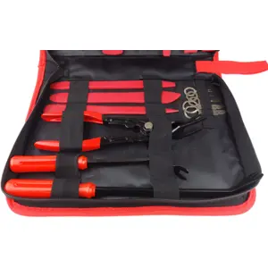Kit de ferramentas extratoras de guarnições e auto-rádios [19 pcs.]