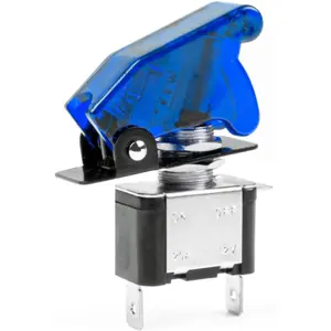 Interruptor de alavanca ''Top Gun'' 2 posições estáveis ON-OFF 12/24V 20A - Azul