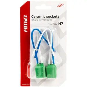 Suporte cerâmico para lâmpadas automóvel H7 [2 pcs.] - 150mm