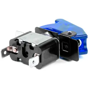 Interruptor de alavanca ''Top Gun'' 2 posições estáveis ON-OFF 12/24V 20A - Azul