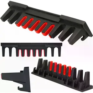 Porta-herramientas de pared 9 ranuras - 597mm