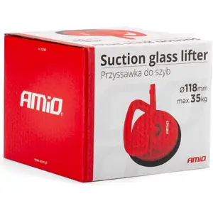 Ventosa para vidros Ø118mm (máx. 35Kg)