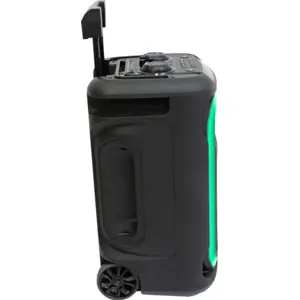 Coluna Bluetooth Portátil 500W USB/BT/SD/AUX TWS LED IBIZA