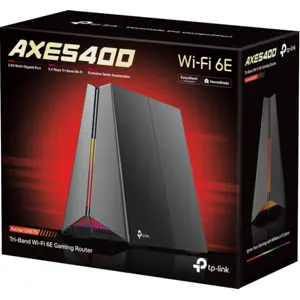 Router Gaming AXE5400 Tri-Banda Wi-Fi 6E 2.4/5/6GHz Multi-Gigabit 2.5G