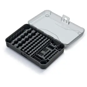 Caixa organizadora de 115 pilhas - 295x195x70mm