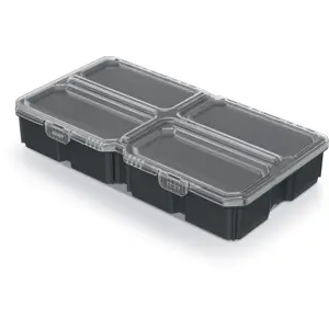 Caixa organizadora transparente  - IP55 - 285x158x57mm