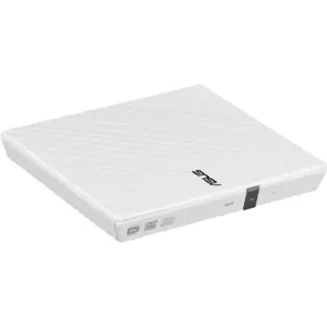 Gravador externo Slim de CD/DVDs c/ ligação USB 2.0 - Branco