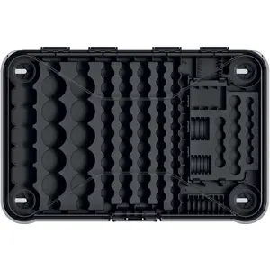 Caixa organizadora de 115 pilhas - 295x195x70mm