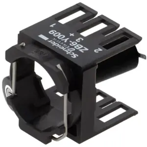Colar fixação corpo p/ montagem de blocos contacto da série Harmony XB6 Ø16mm