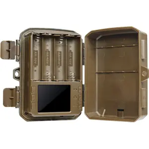 Câmara de gravação de vida selvagem/caça 4K 36Mpx 90º c/ sensor PIR 15m IP66