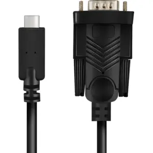 Cabo conversor USB-C ➝ Serial DB9 (RS232) - 1.2m