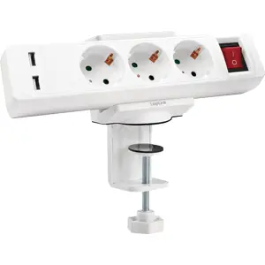 Soporte de mesa universal para bloques de enchufes