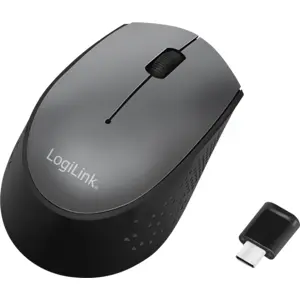 Rato óptico 1200DPI sem fio Wireless 2.4Ghz c/ dongle USB-C