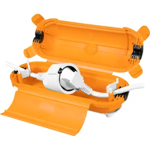 Extensão Schuko 3m + cápsula de protecção estanque IP44