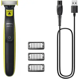 Máquina de barbear e aparar elétrica recarregável