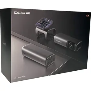 Dashcam 4K c/ ADAS, GPS, eMMC 64GB, Wi-Fi 5 e 4G