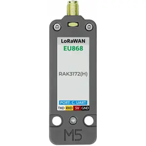 Unidad de comunicación LoRaWAN EU868 (STM32WLE5) con Antena