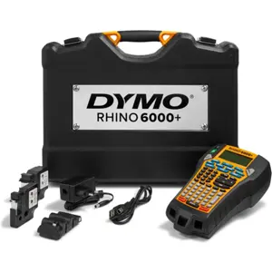 Kit completo máquina de etiquetar digital portátil industrial RHINO 6000+