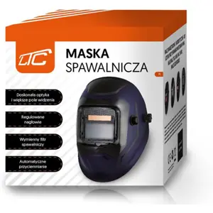 Máscara de protección para soldar con oscurecimiento automático regulable