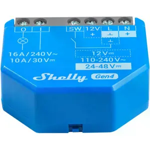 Módulo interruptor para automação WiFi/Zigbee/Matter 110/240VAC 12VDC 24-48VDC - 16A