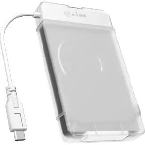 Cabo adaptador USB-C para SATA 2.5'' c/ caixa de proteção para HDD/SSD