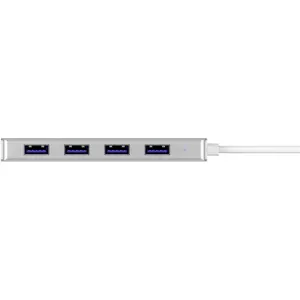 Hub USB 3.0 de 4 portas c/ cabo USB-C - 20cm