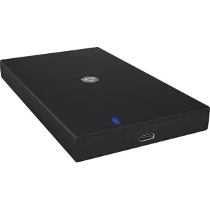 Caja para disco duro SATA III 2,5'' con USB-C 3.2 y USB-A combi-cable