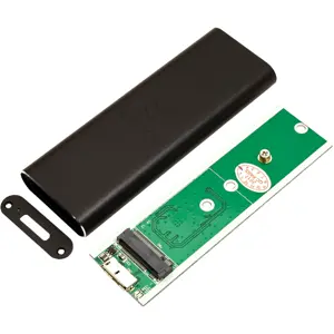 Caixa em alumínio USB 3.0 para Disco SSD M.2 SATA B-Key/B+M-Key