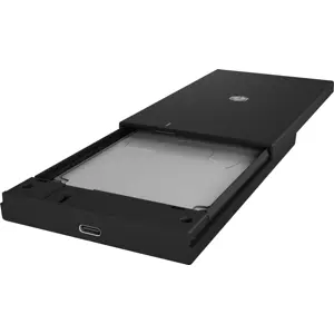 Caja para disco duro SATA III 2,5'' con USB-C 3.2 y USB-A combi-cable