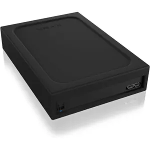 Caja para disco duro SATA III 2,5'' con USB-A 3.0 y funda protectora de silicona