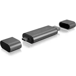 Leitor de cartões de memória SD/microSD - USB 2.0 (USB-C / USB-A / micro-USB)
