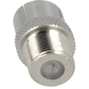 Adaptador F-fêmea - TV(75Ω)-fêmea