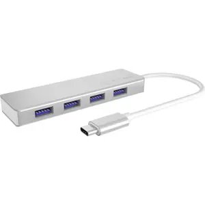 Hub USB 3.0 de 4 portas c/ cabo USB-C - 20cm