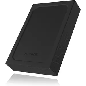 Caja para disco duro SATA III 2,5'' con USB-A 3.0 y funda protectora de silicona