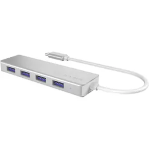 Hub USB 3.0 de 4 portas c/ cabo USB-C - 20cm