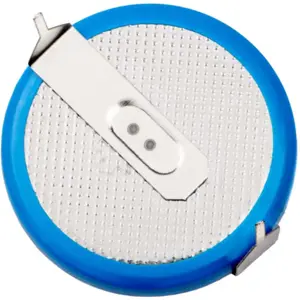 Pila de litio CR2032 3.0V 210mAh con 2 pines - horizontal (20mm)
